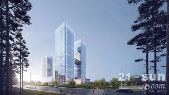高质建华厦丨虎霸T8042塔机建地标工程 树行业“巨匠”！(图1)