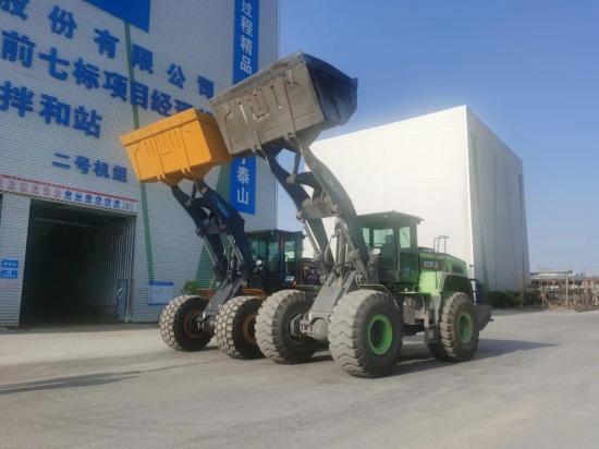 再交付！徐工纯电动装载机批量交付周口客户(图3)